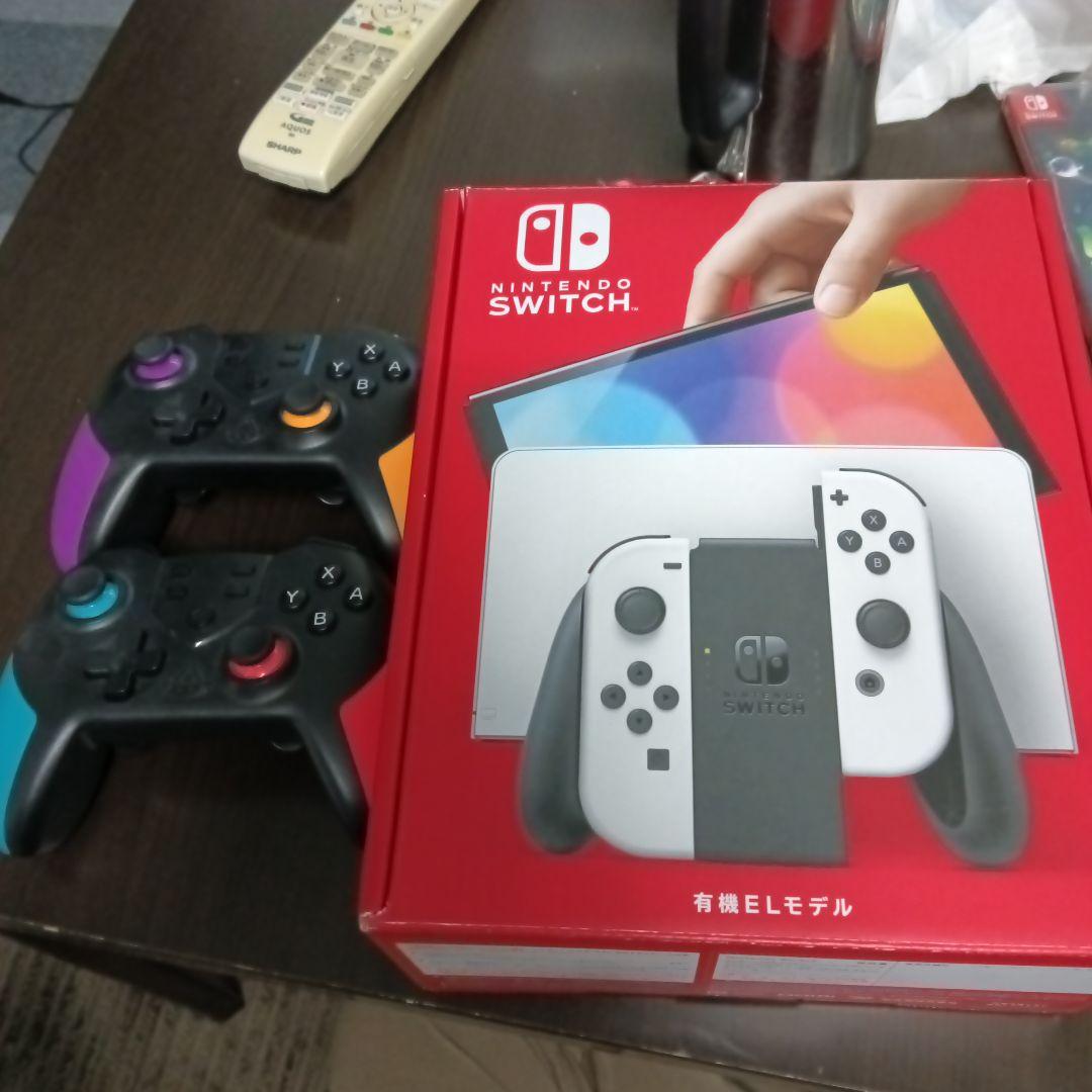 値下げ！ Switch 有機ELモデル 本体、コントローラー2台