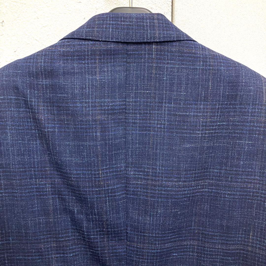 ロロピアーナ サマー ジャケット メンズ インディゴ AB6 春夏 新品