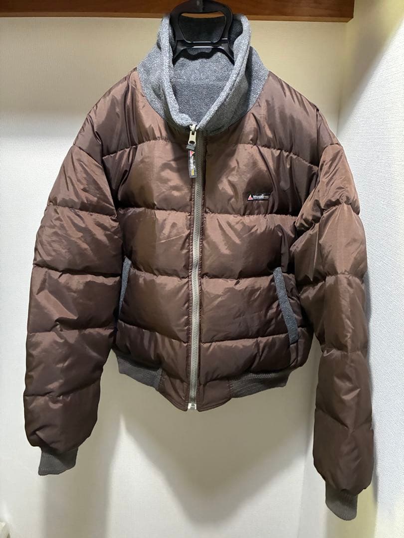 90s Wrangler TRAIL ラングラー ダウンジャケット リバーシブル