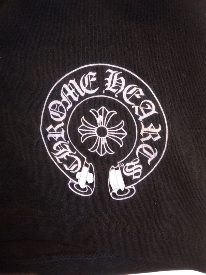 新品同様・未使用品 CHROME HEARTS ブラックショートボクサーパンツ