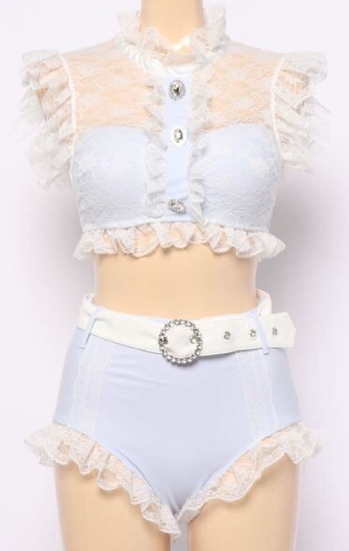 Swankiss スワンキス レース セパレート ビキニ 水着