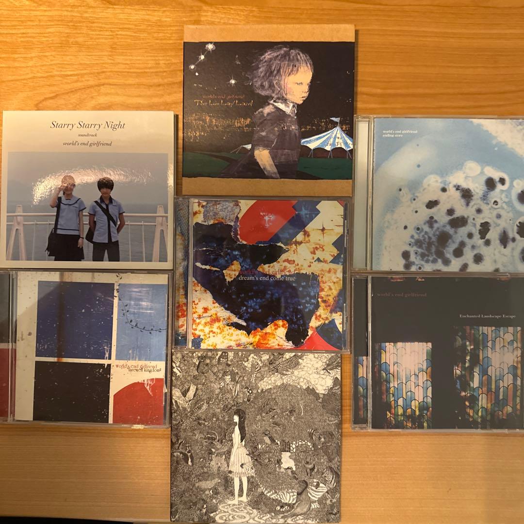 world's end girlfriend CDアルバム7枚セット