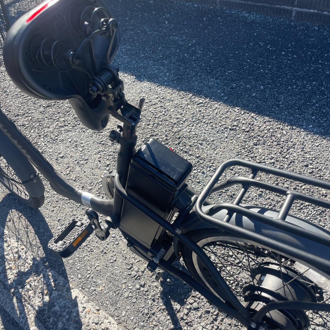 電動アシスト自転車 6段変速 20インチ 街乗り シティタイプ 手渡し 引取