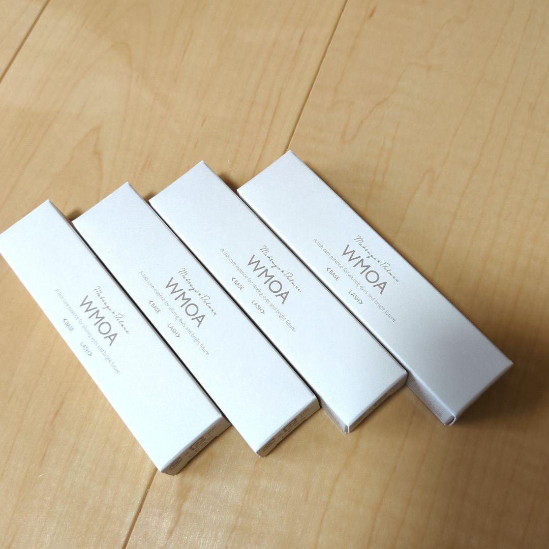 WMOA\"ウモア\" まつ毛美容液♡正規品 4本セット　匿名配送