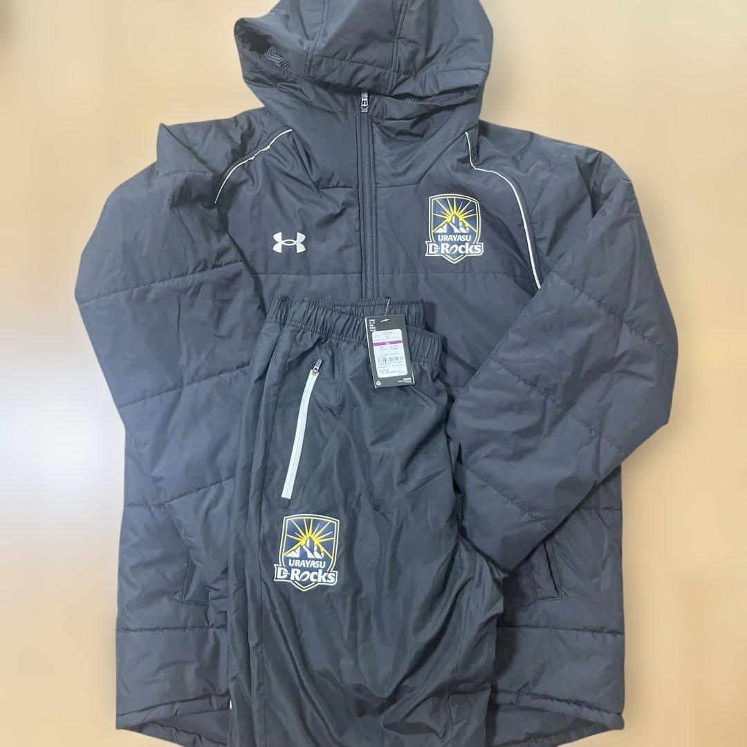 Under Armour 中綿ウォームアップウェアセットXXL 黒