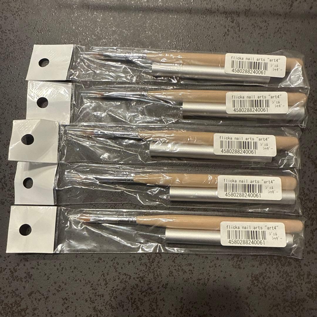 flicka nail arts ネイルアート筆 5本セット