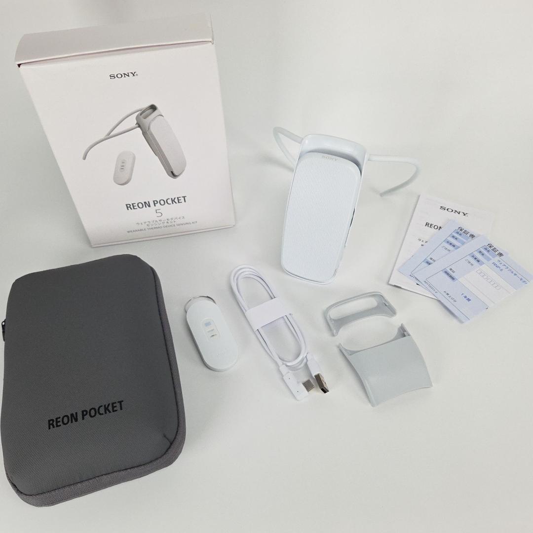 ✨美品✨SONY Reon Pocket 5 純正専用ケース付き