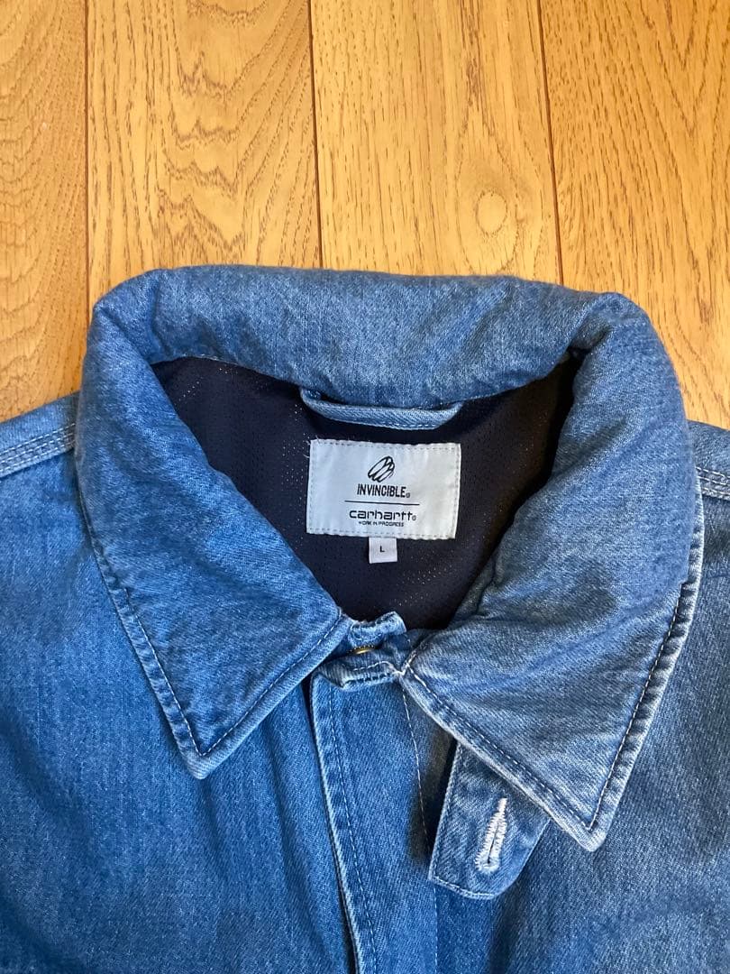 ジャケット・アウター Carhartt INVINCIBLE DENIM CHORE COAT WIP