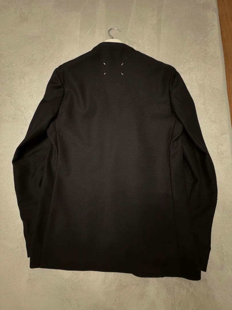 Maison Margiela メゾンマルジェラ　ブラック ノーカラージャケット