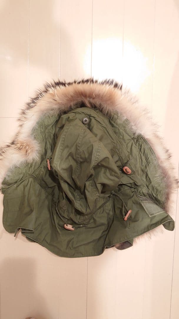 M-65 フィッシュテール用 フード コヨーテファー