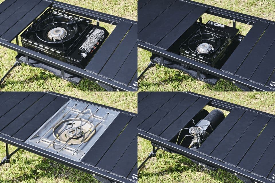 新品 Alpen Outdoors アルミユニットテーブル88 igtテーブル