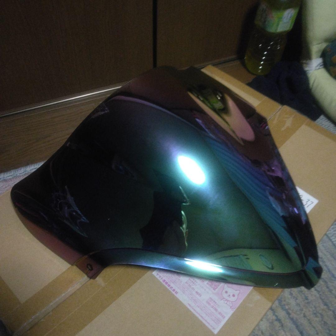 GSX1300R隼　ウインドシールド 　(イリジウム）&タンクプロテクター　2点