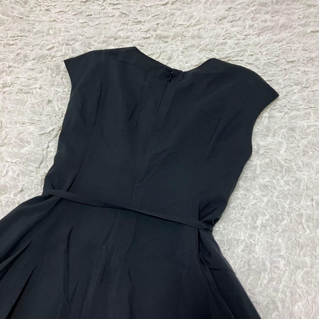 JENNE 2WAYレイヤードフレアワンピースS ブラック