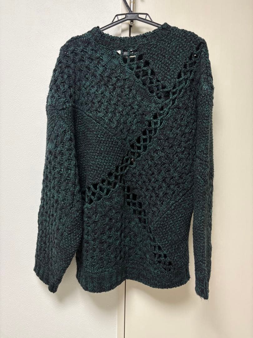 新品　定価4.2万　jieda ジエダ ニット MIX CABLE KNIT