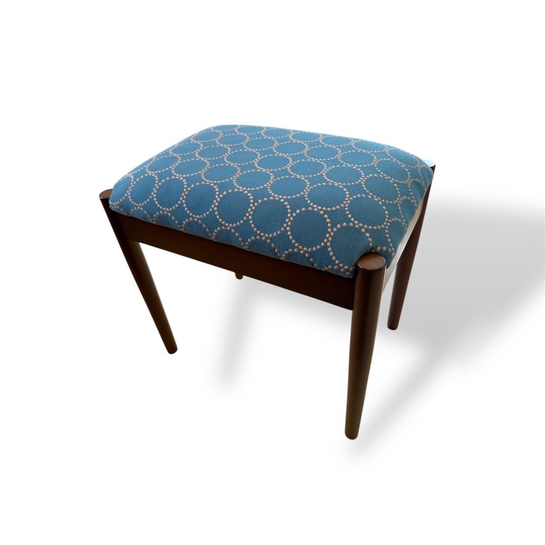 限定　ミナペルホネン　スツール　イス　椅子　オットマン　ブルー　新品未使用　家具