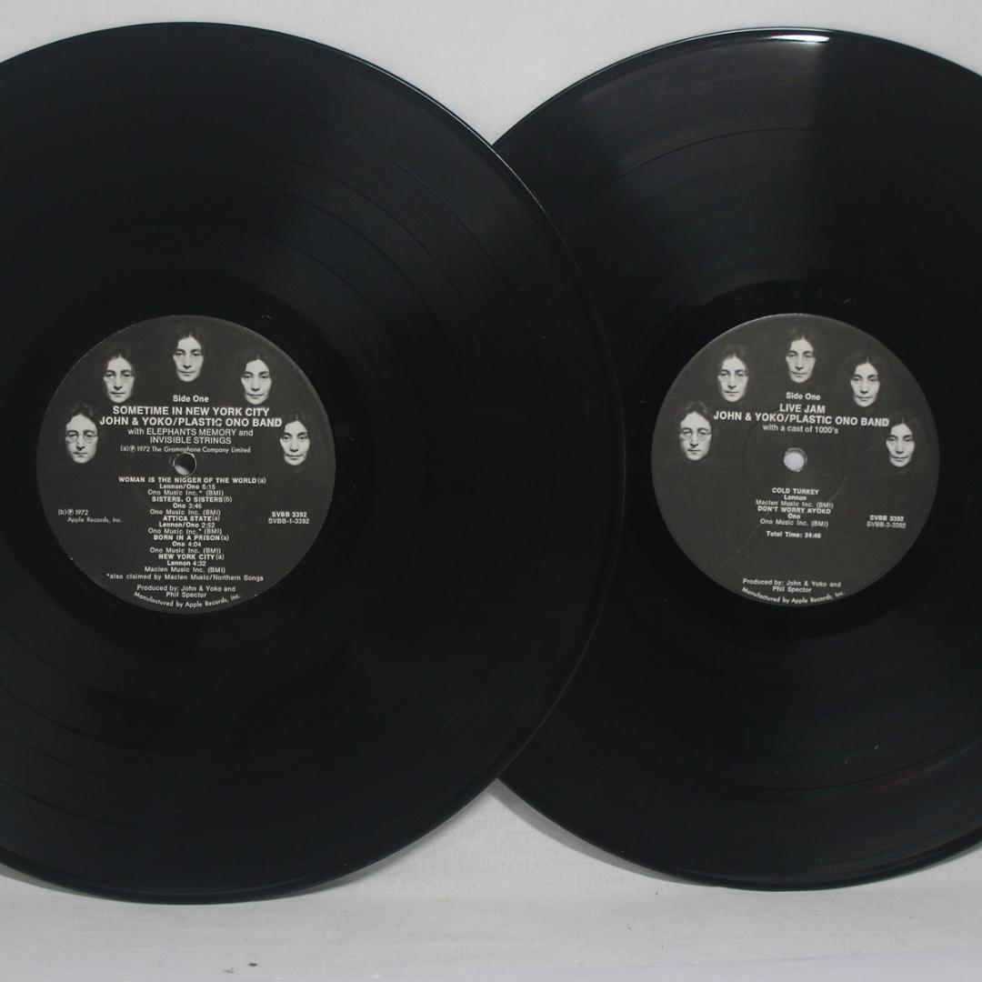 米LP JOHN &YOKO Sometime in New York City