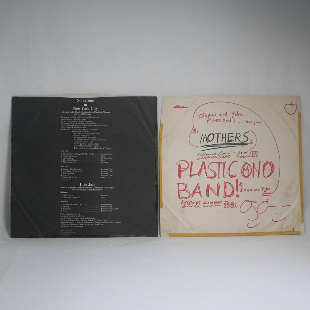 米LP JOHN &YOKO Sometime in New York City