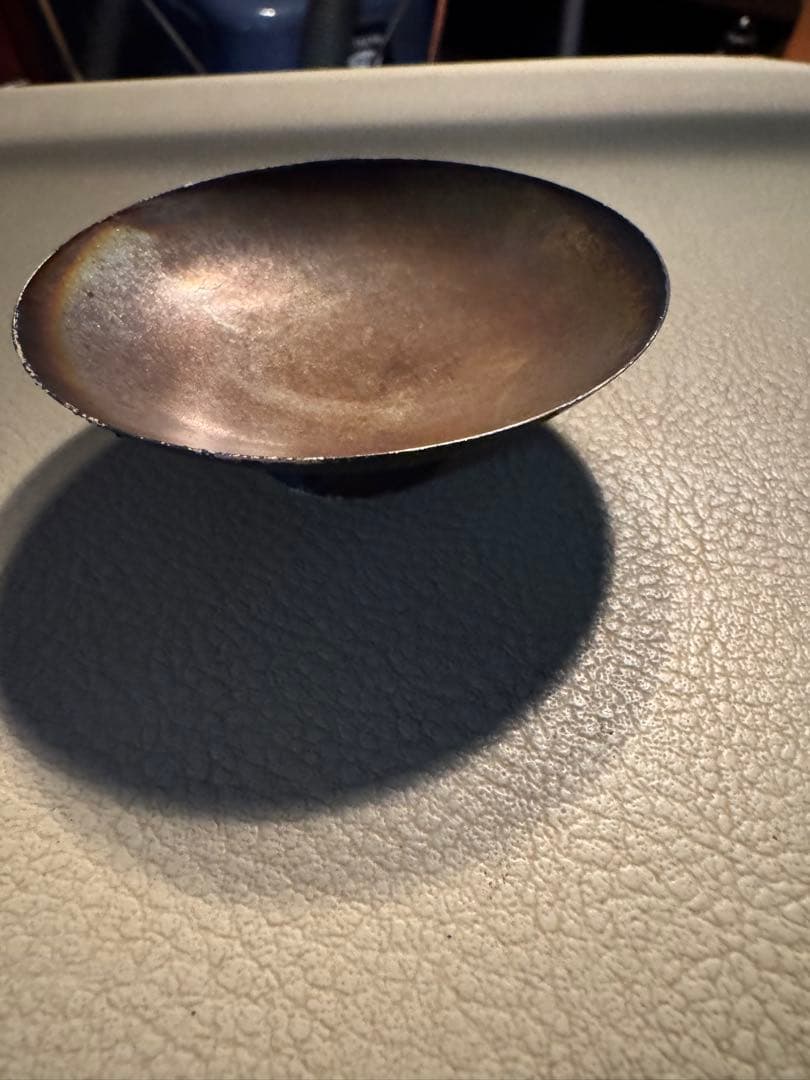 超激レア　フマキラー　金属製皿型ノベルティ