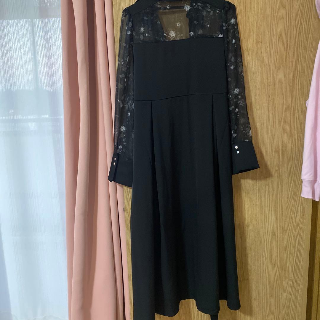 HARE ボタニカルシアーガラキリカエワンピース