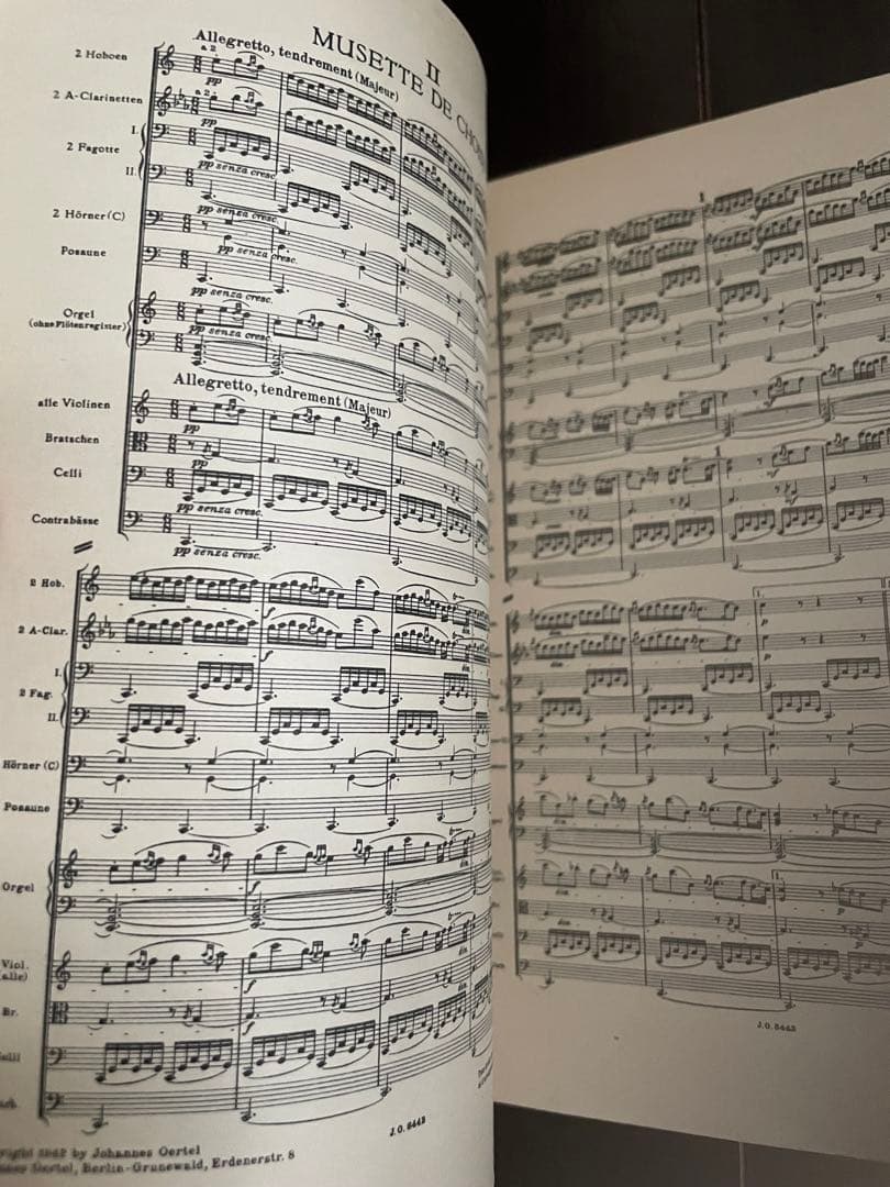 シュトラウス；ディヴェルティメント（クープラン舞曲）op.86〜ポケットスコア