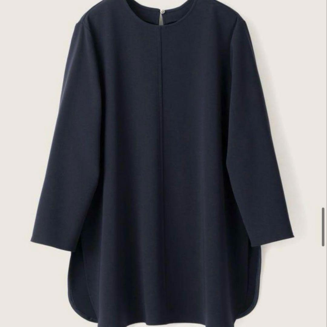 未使用 SOEJU Aラインチュニックブラウス ブラック Sサイズ