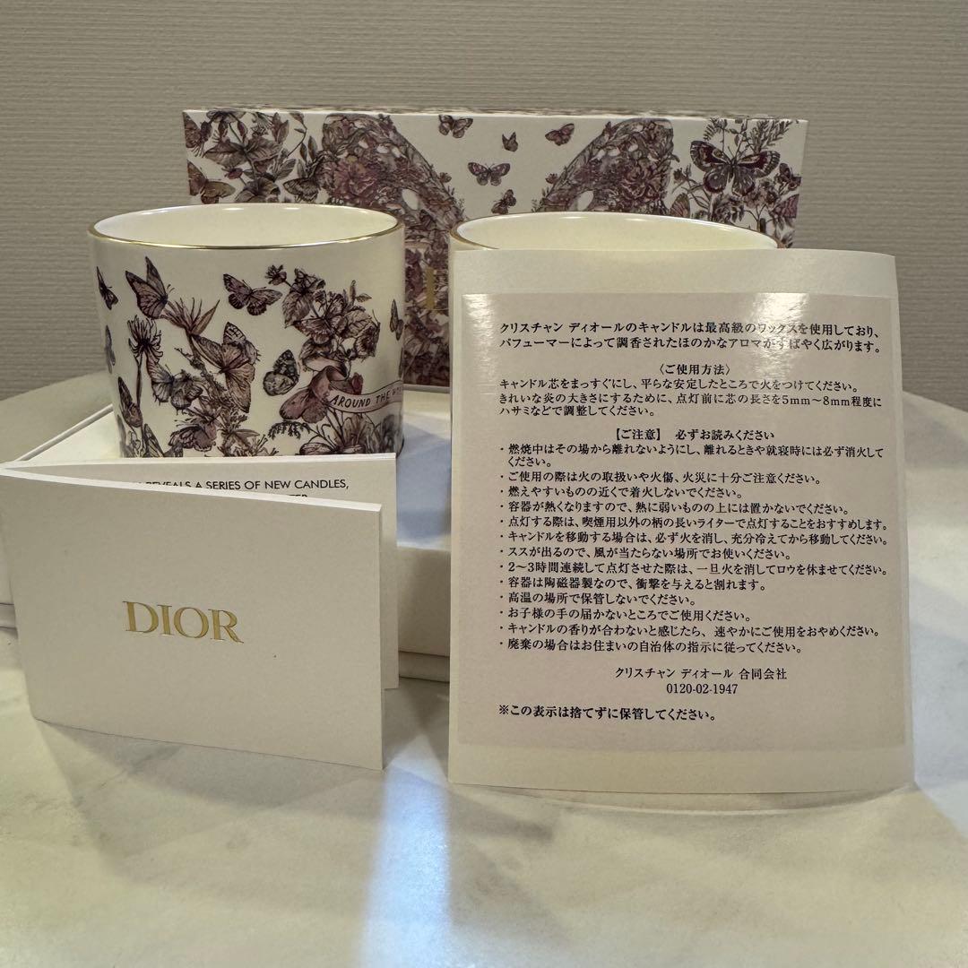 ディオール　アロマキャンドルセット　新品未使用