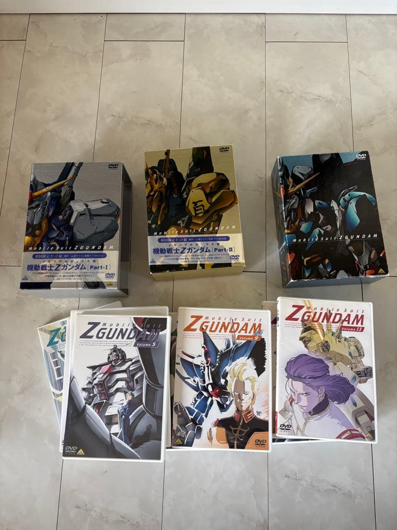 機動戦士Zガンダム　DVDメモリアルボックス　1&2&3完結13枚