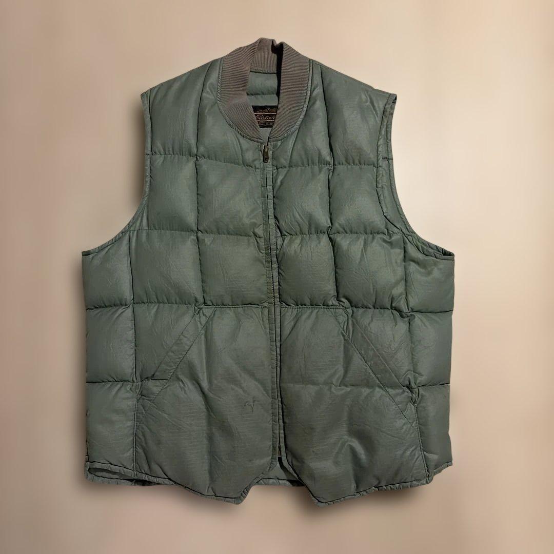 竹*内様 名作　80s エディーバウアー　ダウンベスト