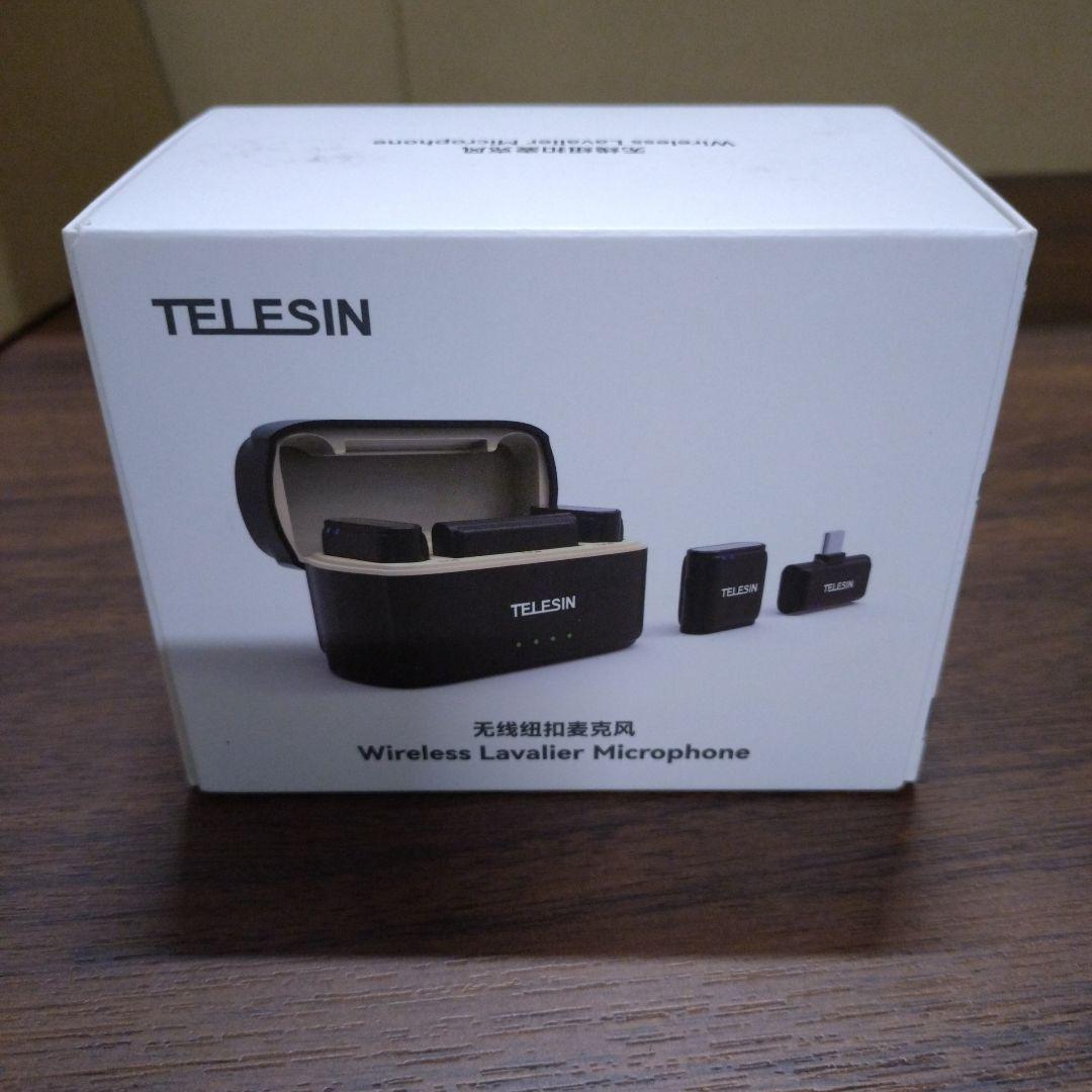 配信機器・PA機器・レコーディング機器 TELESIN Wireless Lavalier Microphone