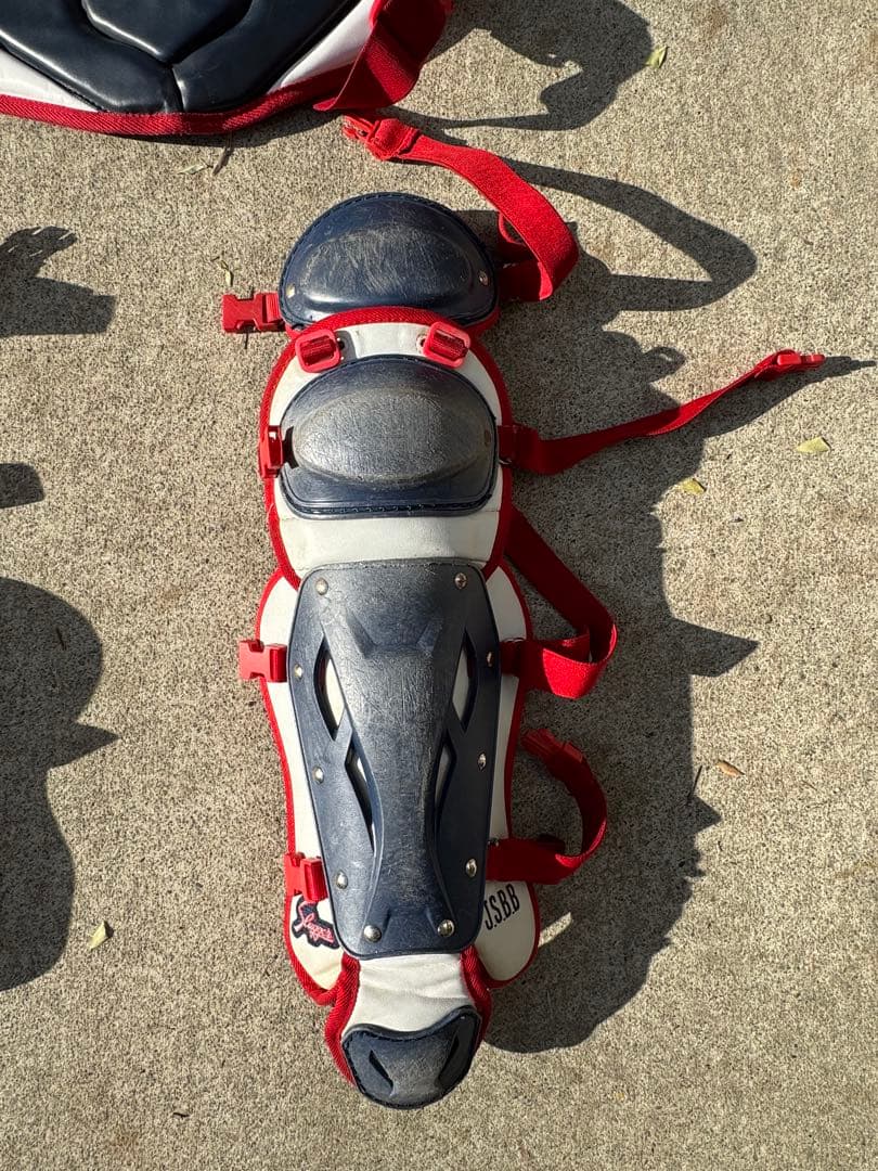 スラッガー　少年軟式キャッチャー防具 アシックスキャッチャーヘルメット付