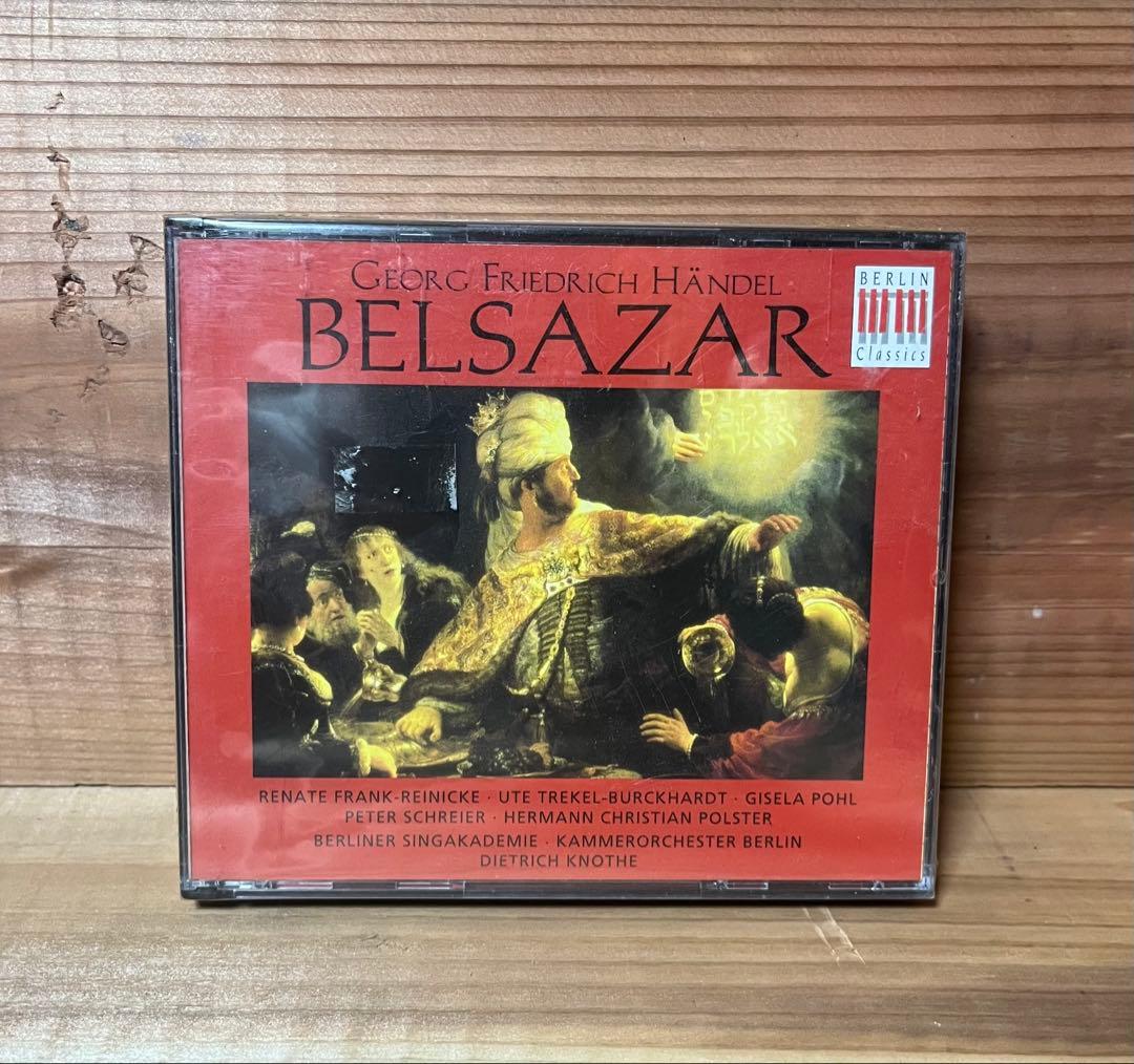 未開封　 Friedrich Händel BELSAZAR CD