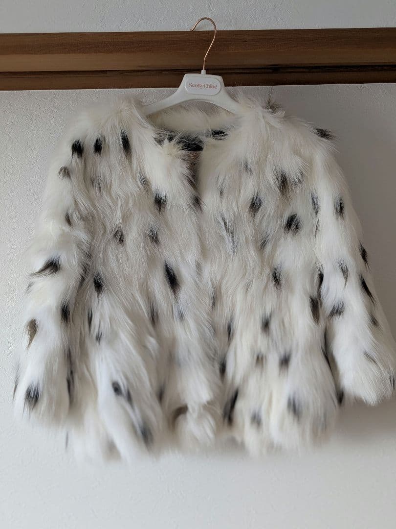 フォックスコートYVES Salomonフランス製バーニーズN.Y.