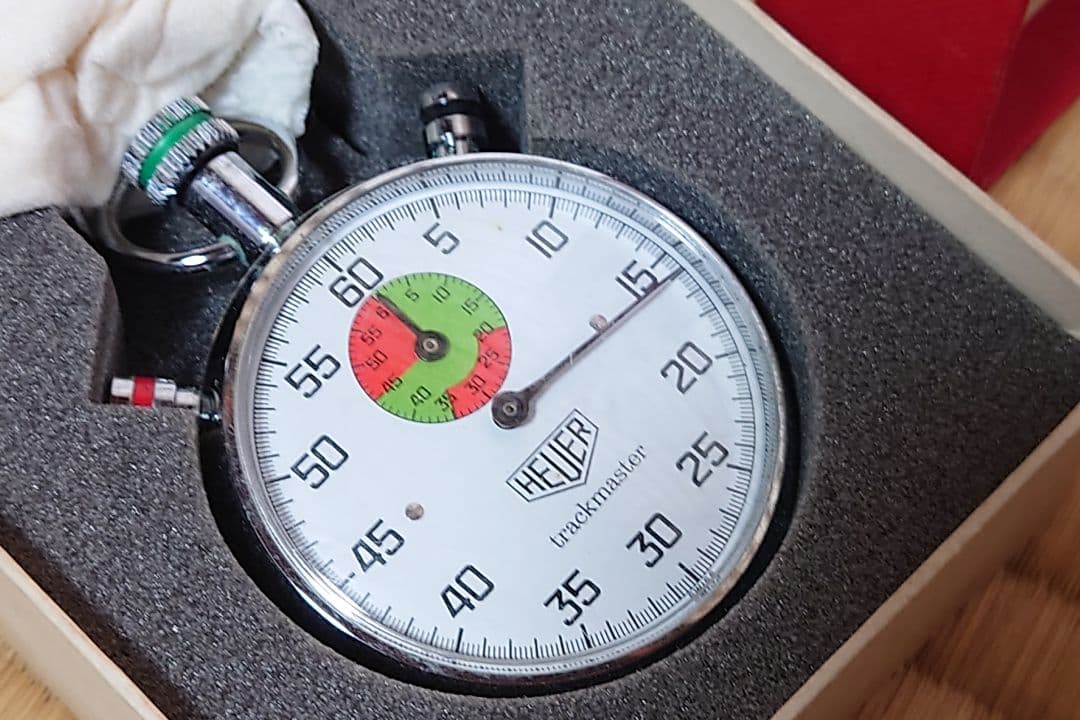 HEUER ホイヤー タグホイヤー ストップウォッチ トラックマスター #37