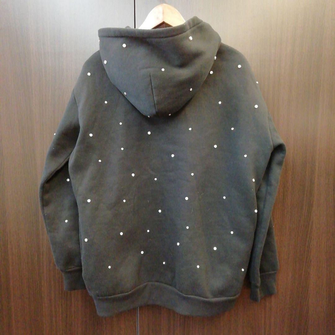 Darich　DDロゴ　ビジュー　ジップパーカー　　　72-0115-1B