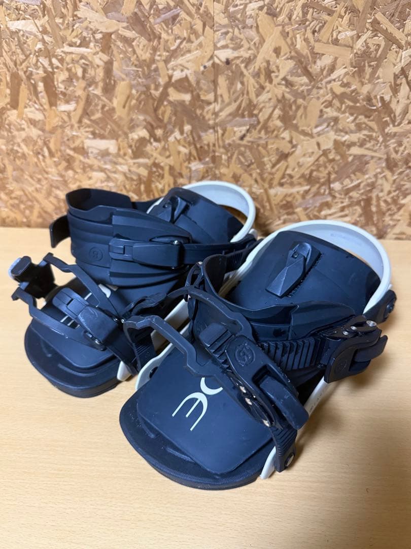 RIDE A-6 M スノーボードビンディング ブラック/ホワイト