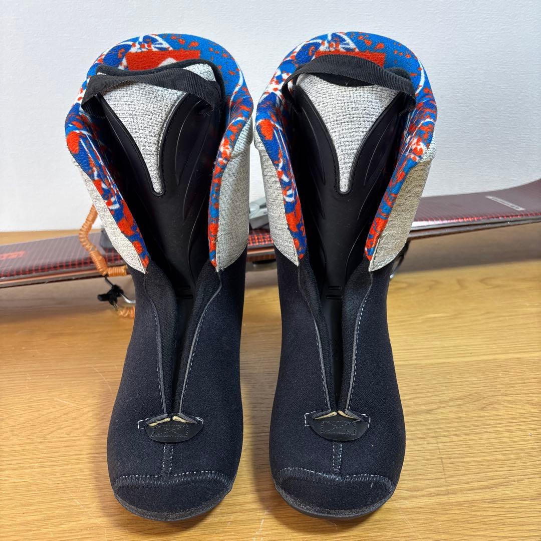 メンズ　ショートスキー　ファンスキーセット　Salomon 25-25.5cm