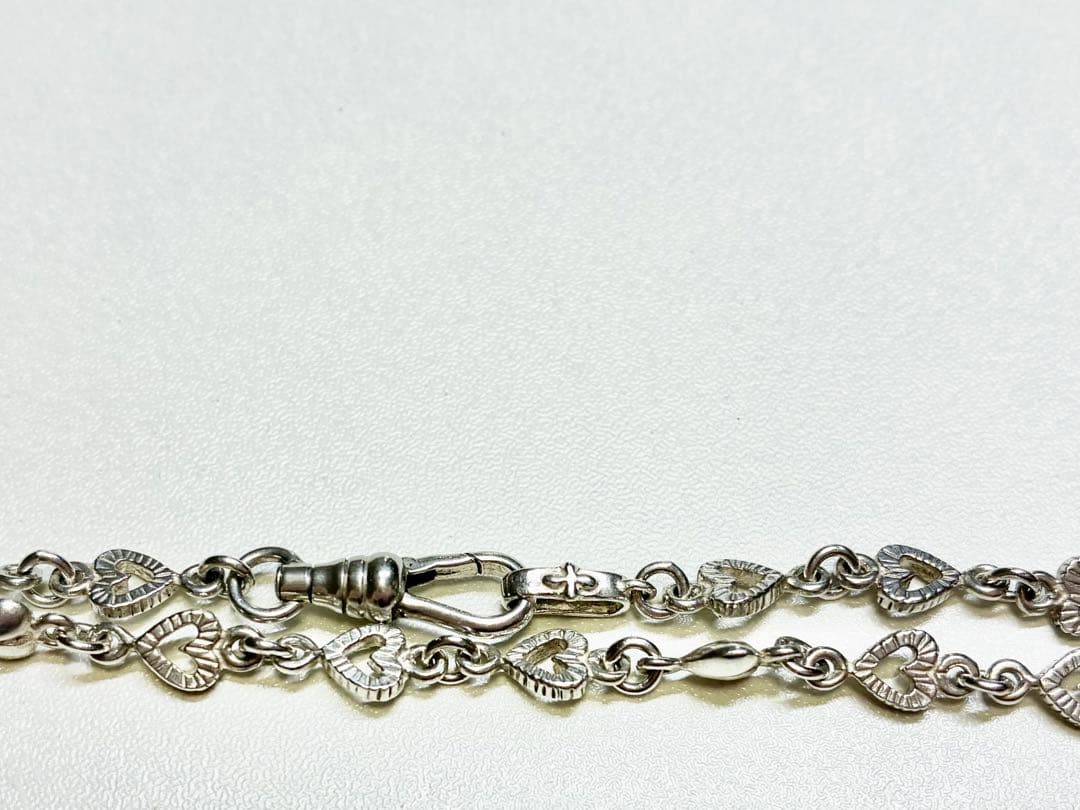 ラブアンドヘイト 透かしハートチェーンネックレス　ローリーロドキン 約50cm