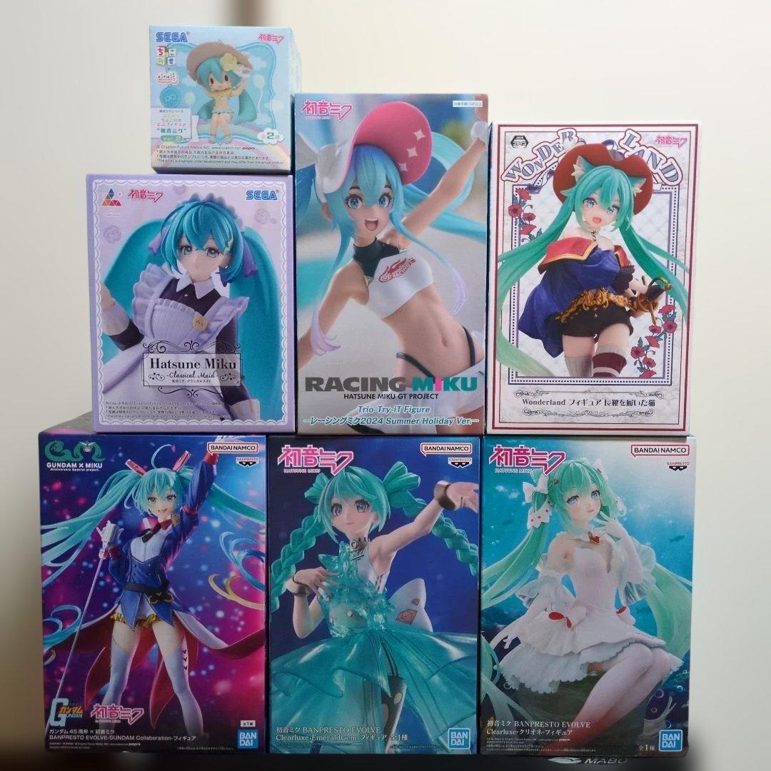 【初音ミク】フィギュア7点まとめ売り