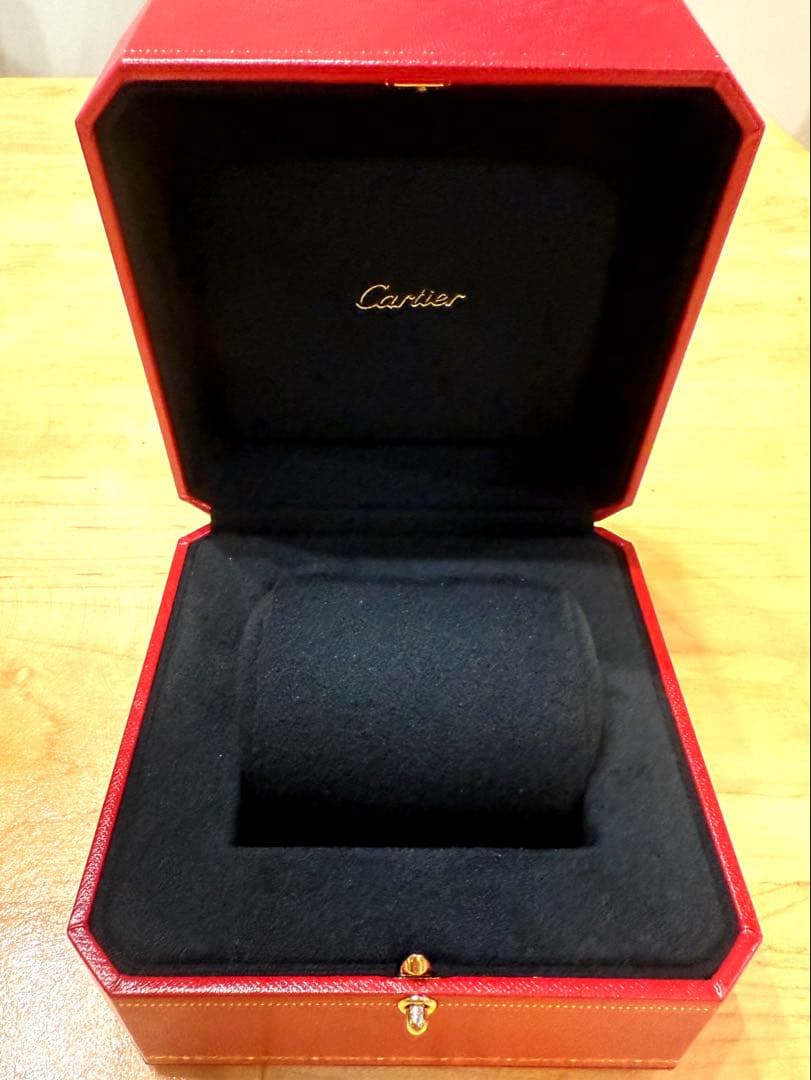 Cartier 時計ケース　箱のみ　アクセサリーケース 赤　カルティエ