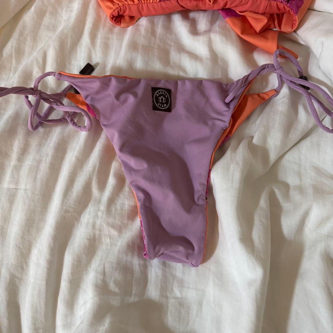 ALEXIA STAMアリシアスタン　花柄ビキニセットアップ　値下げ可能