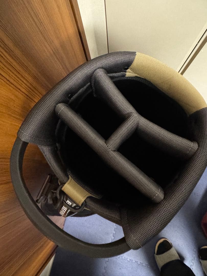 未使用 BRIEFING CR-5 #04 キャディバッグ タン　新品