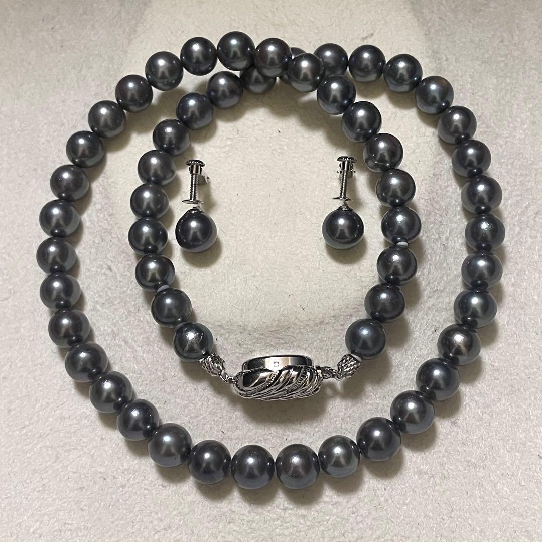 ケース付きおまとめ【K14WG✨セット】あこや真珠 ネックレス 7.0-7.5