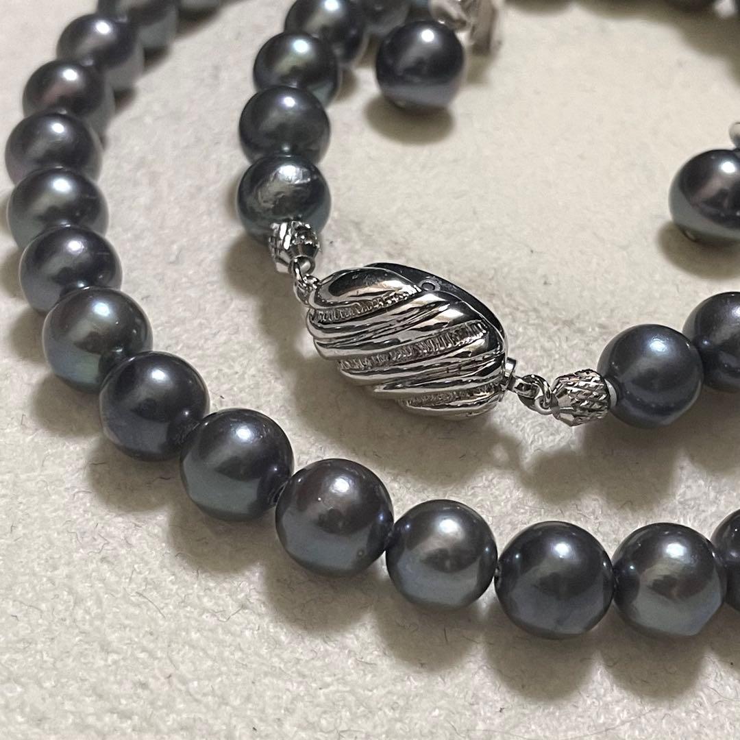 ケース付きおまとめ【K14WG✨セット】あこや真珠 ネックレス 7.0-7.5