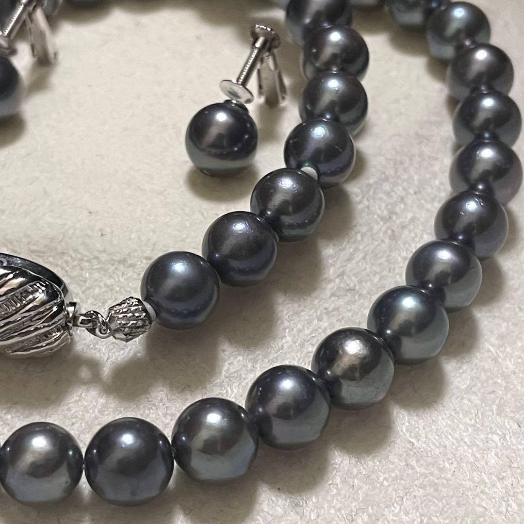 ケース付きおまとめ【K14WG✨セット】あこや真珠 ネックレス 7.0-7.5