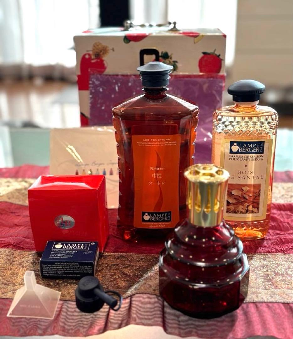 新品　Lampe Berger ストロベリーボックス　オイルセット