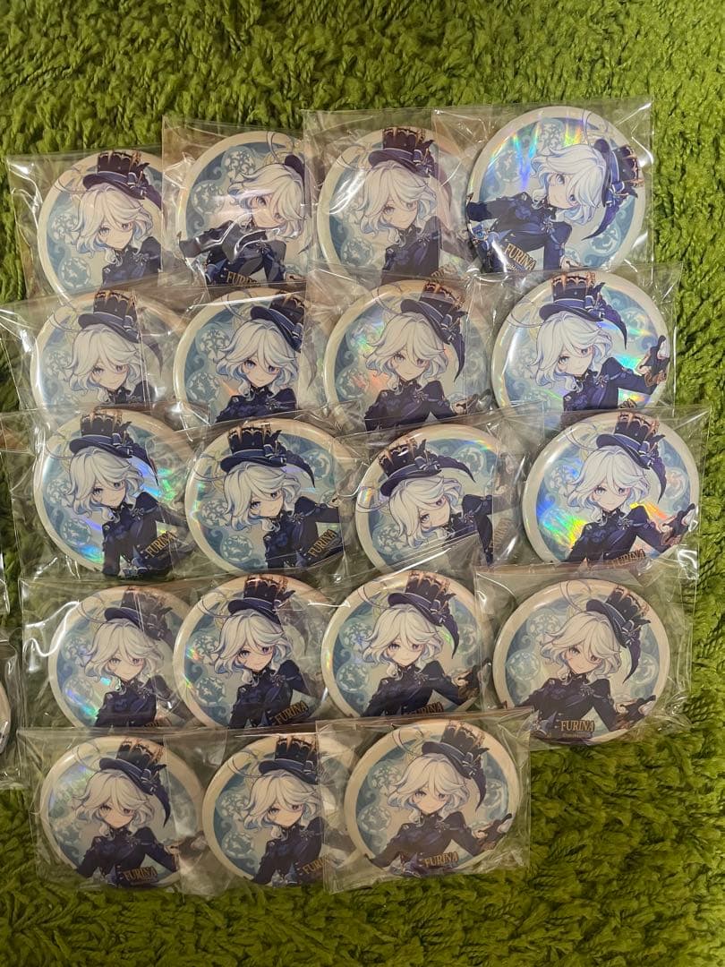 原神　フリーナ　缶バッジ 　セット　計38個