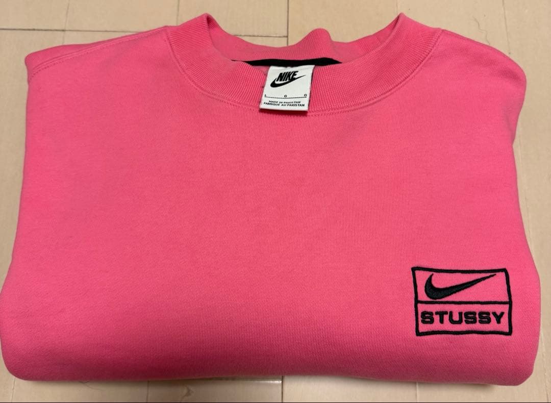 p*l様 Stussy × Nike スウェット ピンク