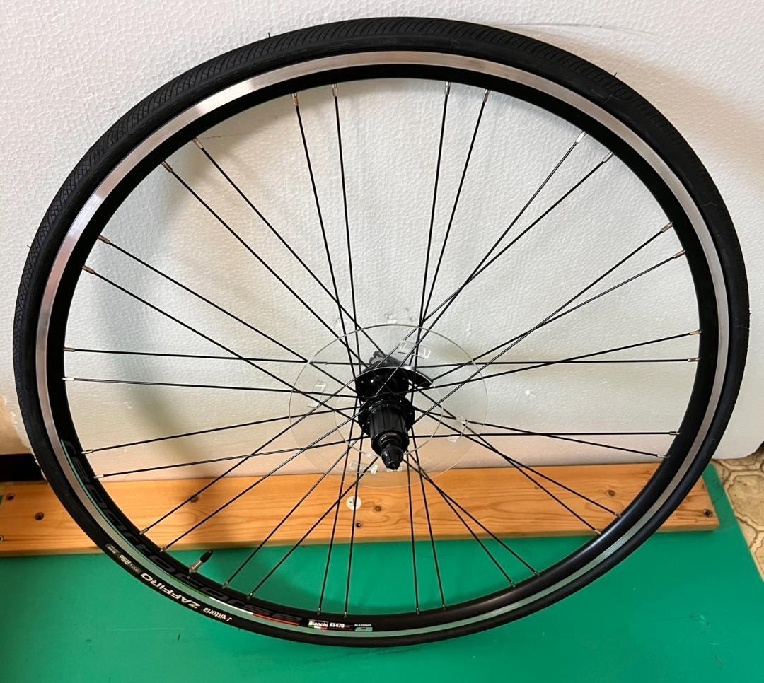 新品タイヤ ホイールセット　ビアンキ 純正　AT470 700c