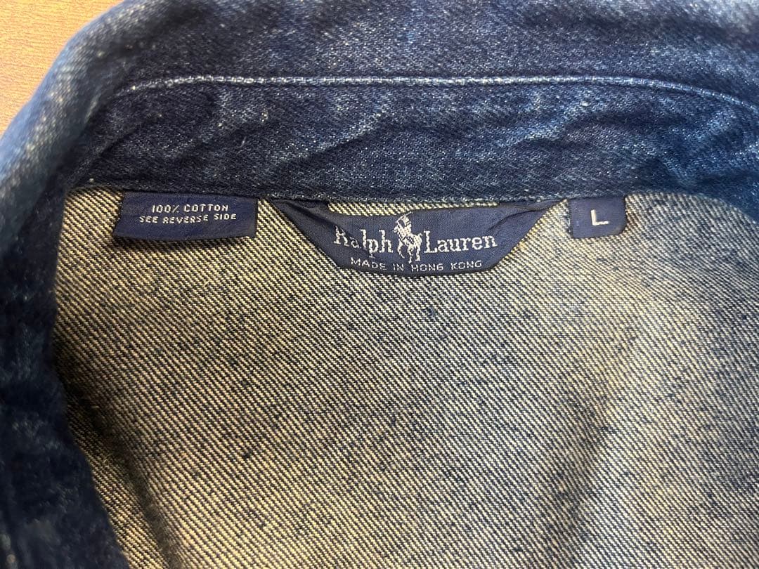 【ピカSHOP】ラルフローレン　ジージャン