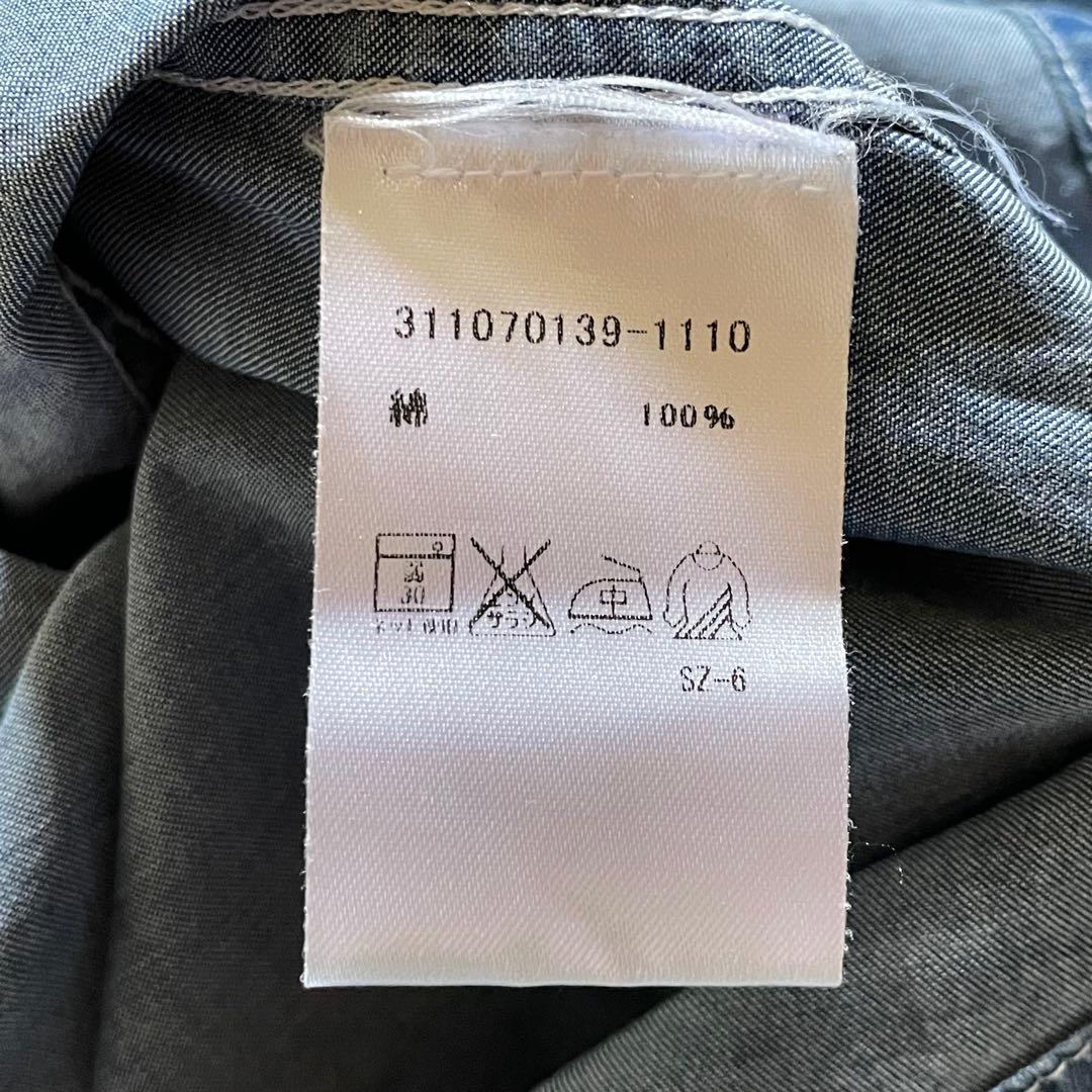 Frank&Eileen BARRY ダンガリーシャツ スキッパー M相当